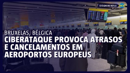 Ciberataque provoca atrasos e cancelamentos em aeroportos europeus