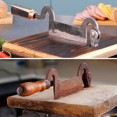 Master’s challenge! Restoration of an antique kitchen chopper knife!