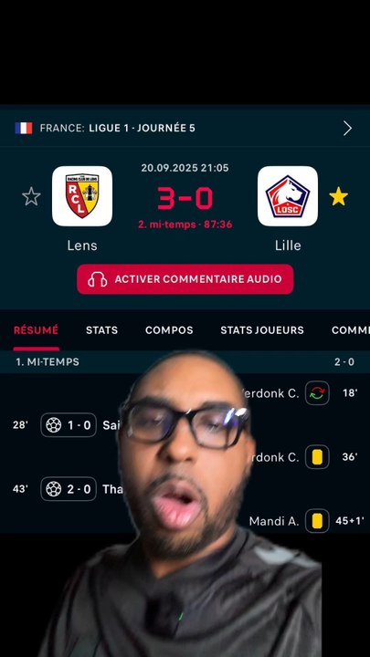 On perd le derby du Nord (RC Lens - LOSC)