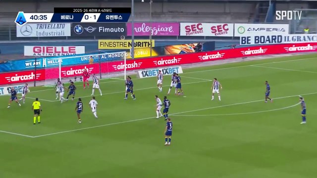 스포츠중계 빠른티비 [세리에A] 4R 헬라스 베로나 vs 유벤투스 하이라이트 2025.09.21 (일) 0100