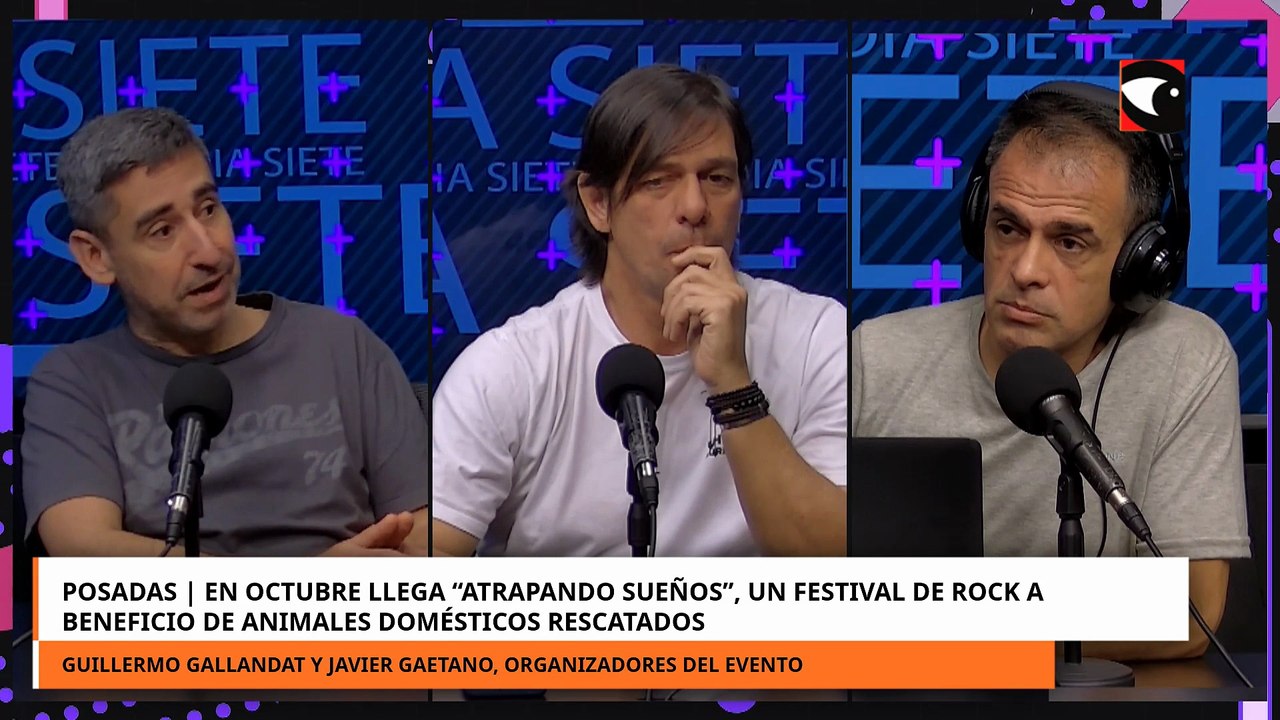 Posadas En octubre llega “Atrapando Sueños”, un festival de rock a beneficio de animales rescatados