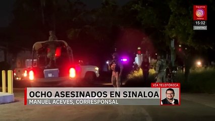 Escalada de violencia en Sinaloa: 8 muertes en un solo día