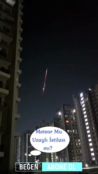 Meteor mu Uzaylı İstilası mı  Göklerden Gelen Tehlike