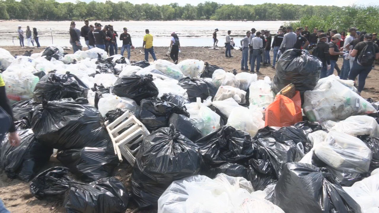 Realizan jornada de limpieza de playas