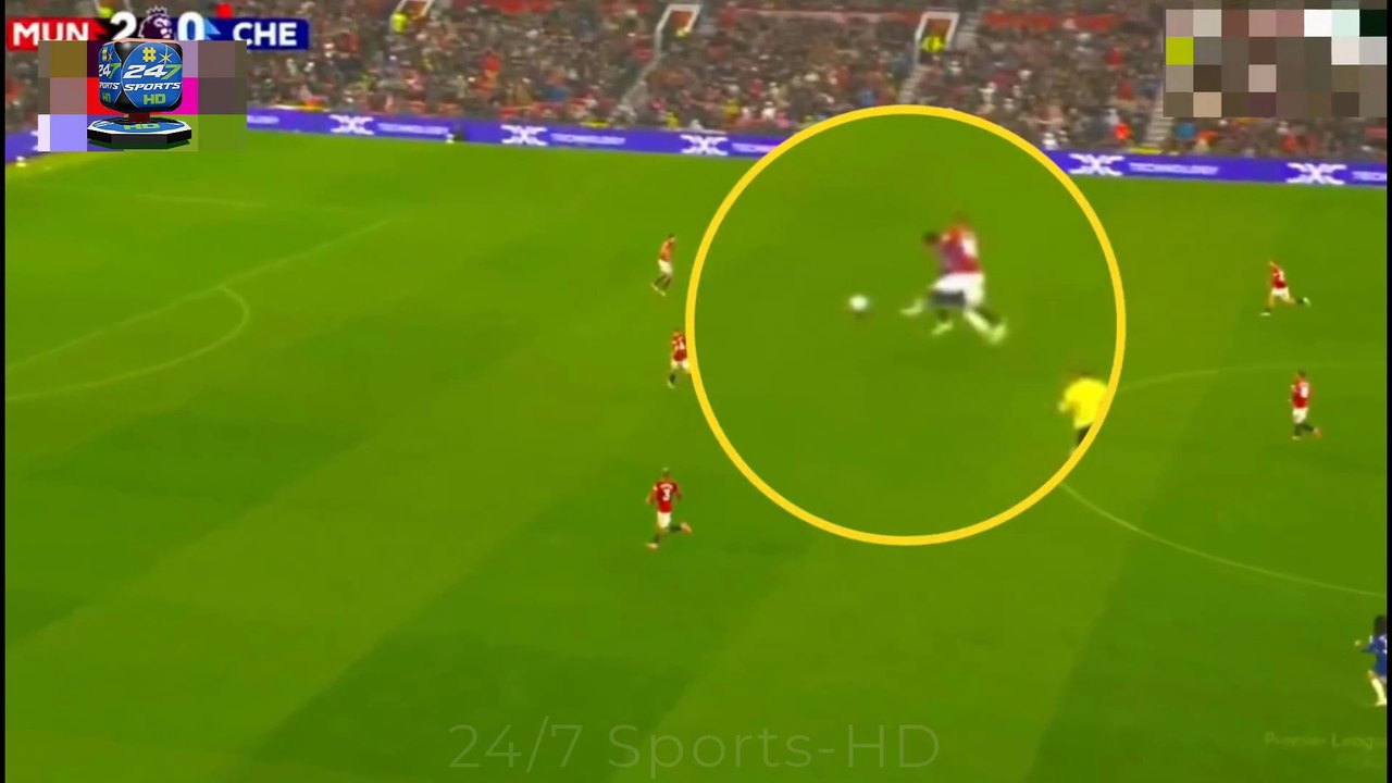 Casemiro SENT OFF with RED CARD vs Chelsea | Casemiro red card vs Chelsea | Man United vs Chelsea