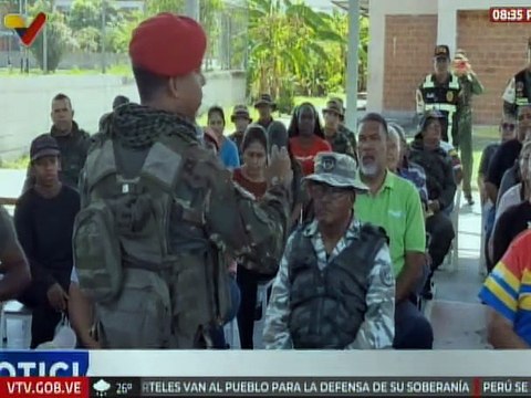 Aragua I FANB se desplegó en los 191 circuitos comunales para la formación militar