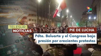 Masivas protestas en Perú contra gobierno de Boluarte