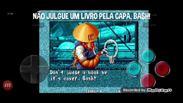 Fatal Fury 3 Sokaku Mochizuki vs Franco Bash fala de vitória do Sokaku Mochizuki em português