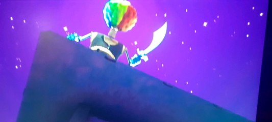 The Robot & Monster Severed Arm Scene