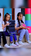 Kind Boy Shares His Lunch