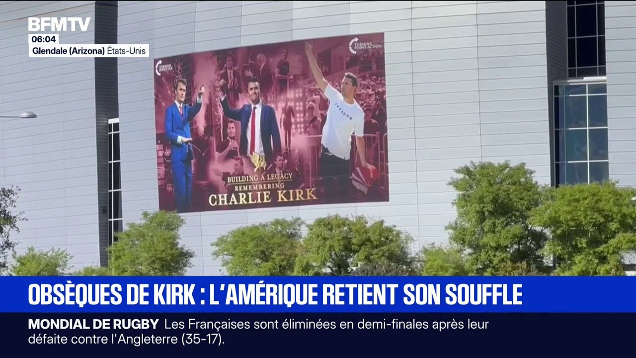 Une partie des États-Unis se prépare à rendre hommage à Charlie Kirk