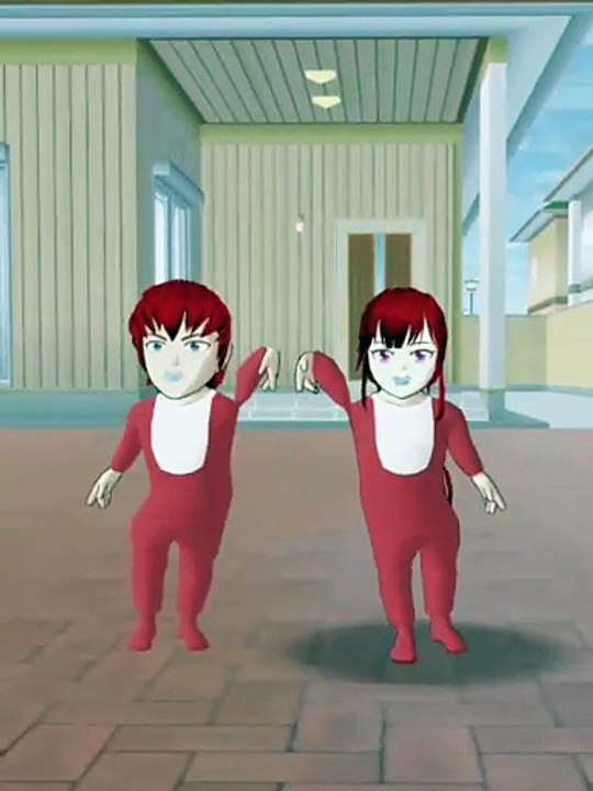 jump dance #sakuraschoolsimulator #anime #animation #video #trendin #animation #cartoon #doll