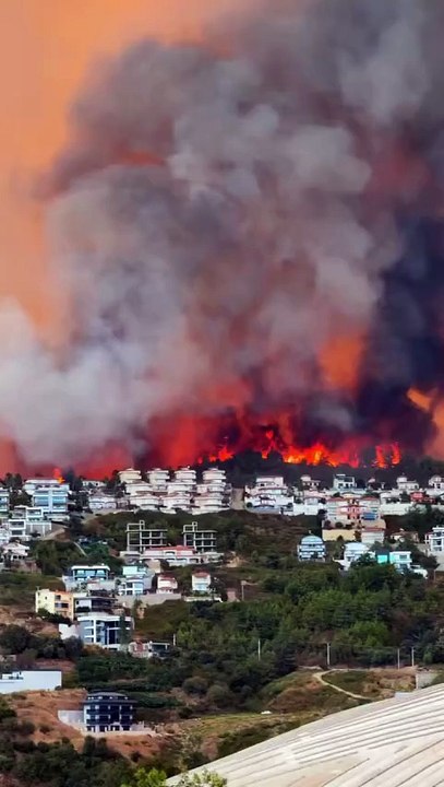 Massive Forest Fire Engulfs Köyceğiz, Muğla, Türkiye 🇹🇷 – Hundreds Evacuated as Blaze Spreads