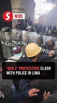 Peru’s ‘Gen Z’ protesters clash with police in Lima over pension reforms, crime rates