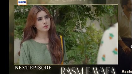 Rasm e Wafa Episode 50 | Hina Chaudhary | Arslan Khan | Umer Aalam | 21th September 2025 | ARY Digital