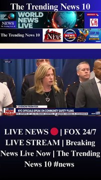 LIVE NEWS 🔴 | FOX 24/7 LIVE STREAM | Breaking News Live Now | The Trending News 10 #news #livenews