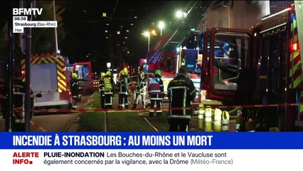 Strasbourg: au moins une personne décédée lors de l'incendie d'un immeuble
