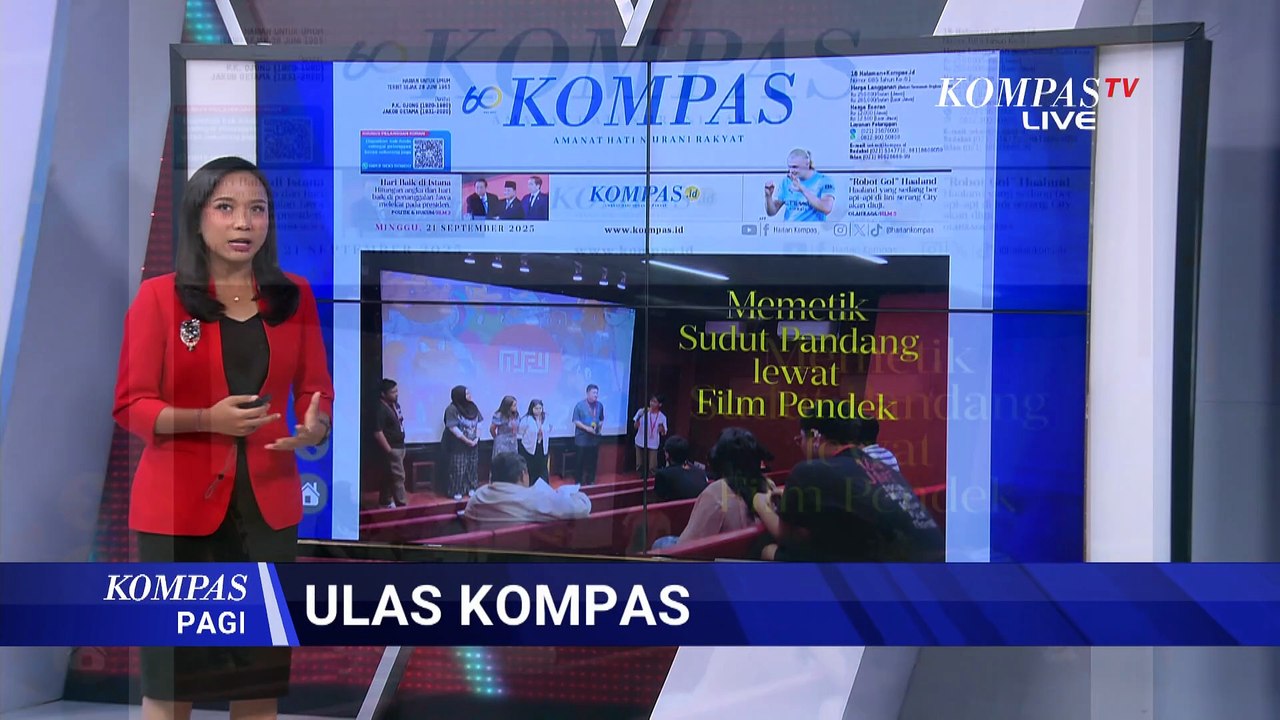 [FULL] Ulasan Kompas: Kesenian Film di Bali-Presiden Prabowo di New York | KOMPAS PAGI