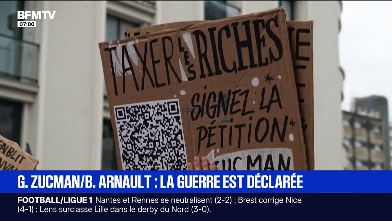 Taxe Zucman: "une taxe sur les riches détruirait notre économie", dit Bernard Arnault