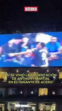OFICIALMENTE PRESENTADO EN CASA🏟️🤠Así fue recibido Anthony Martial ante su afición en la cancha