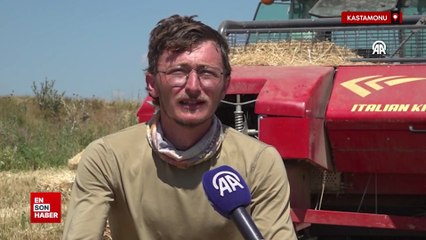 Kastamonu'da omuz omuza veren üniversite mezunu genç çift, çiftçilik yapıyor