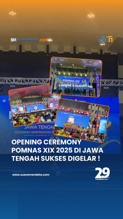 Opening Ceremony Pomnas 2025 Sukses Digelar di Muladi Dome UNDIP!