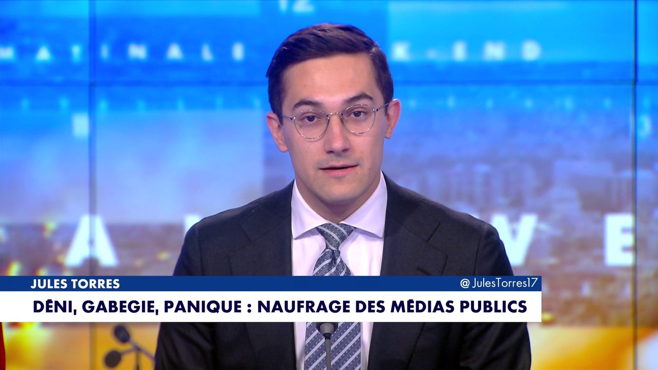 L'édito de Jules Torres : «Déni, gabegie, panique : naufrage des médias publics»