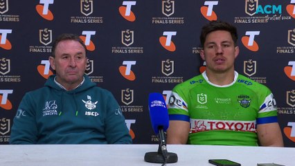 Ricky Stuart, Joe Tapine in post match press conference