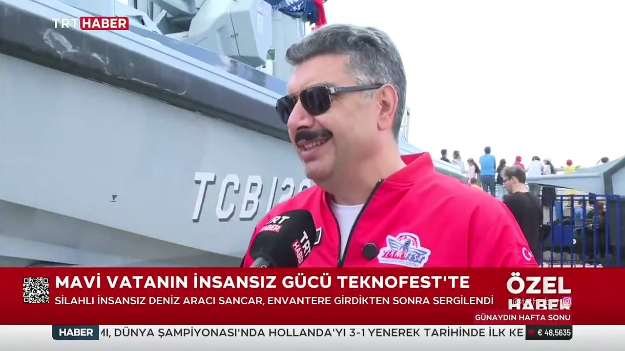 Mavi Vatan'ın insansız gücü SANCAR SİDA TEKNOFEST'te sergilendi