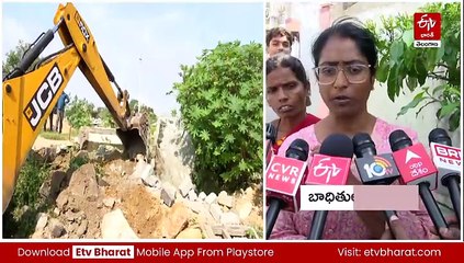 సర్కార్​ జాగాలో ఇళ్ల నిర్మాణం - రూ.10 లక్షల చొప్పున అమ్మకం : 100 ఎకరాల్లో హైడ్రా కూల్చివేతలు