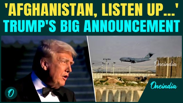Trump Issues Stern Warning to Afghanistan, Threatens Immediate Action Over Bagram Airbase