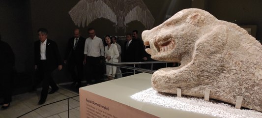 Japonya Prensesi Akiko Mikasa Şanlıurfa Arkeoloji Müzesi'ni gezdi!