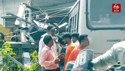 हरिद्वार में बड़ा सड़क हादसा, ट्रांसफॉर्मर से टकराई रोडवेज बस, मची अफरा तफरी