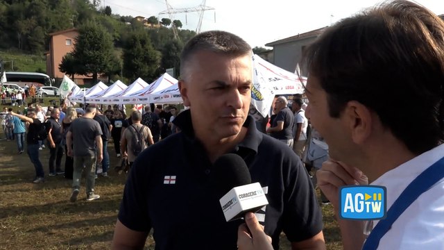 Rixi a Pontida: «Vannacci va gestito e deve frequentare di più la Lega»