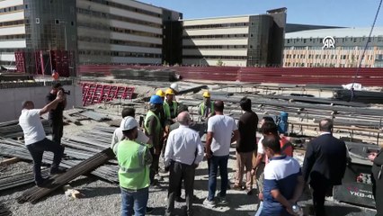 Van'ın sağlık üssünde çalışmalar devam ediyor