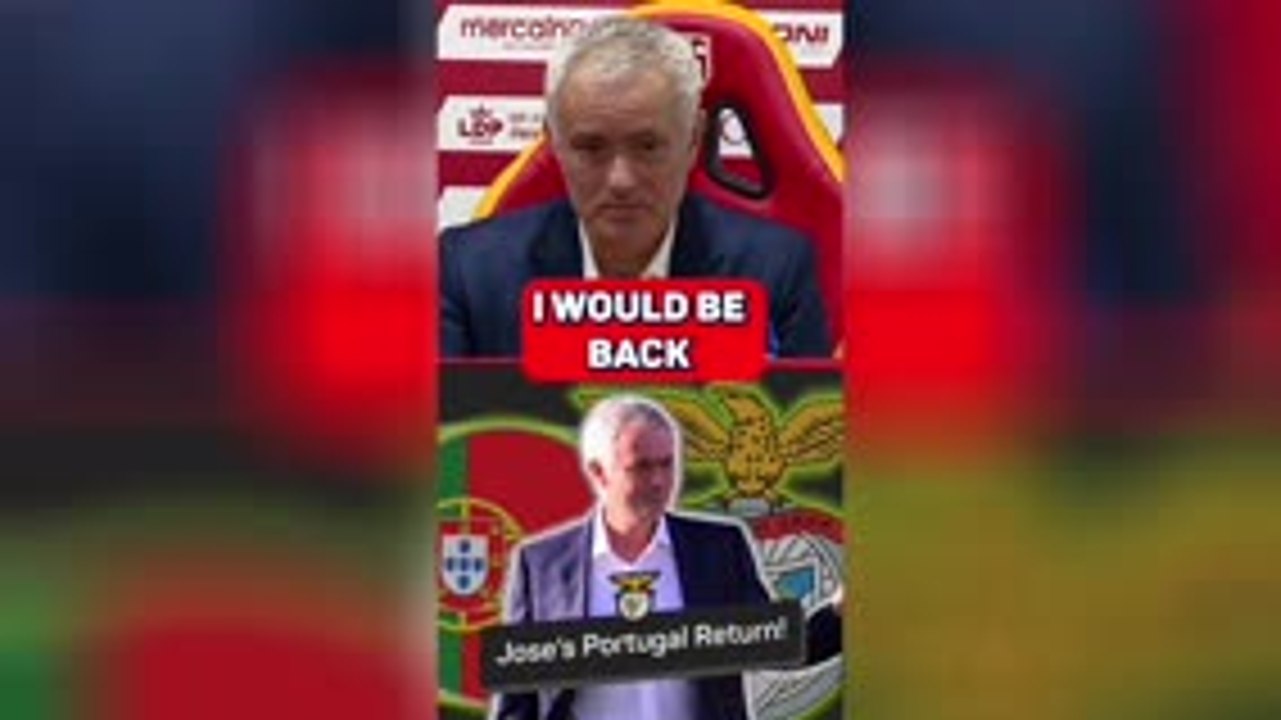 Mourinho expected to manage Portugal NOT Benfica!