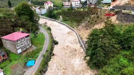 Rize ve Artvin’de selin izleri siliniyor