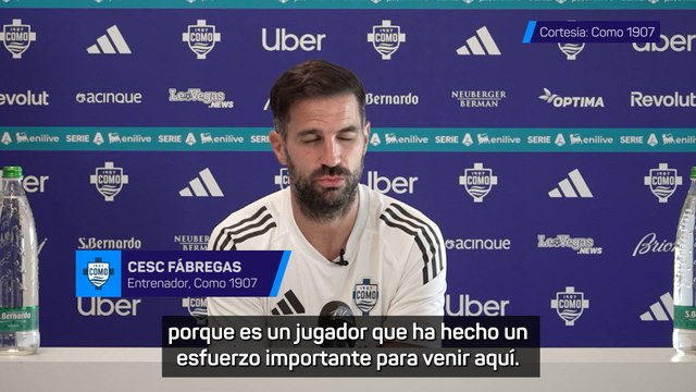 CESC FÁBREGAS pide PACIENCIA con MORATA: Tiene que crecer, pero lo hará bien