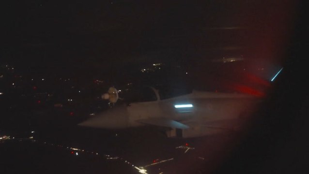 RAF’s first aircraft deployed to secure Polish airspace after Russian drone breach