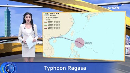 Warnings Issued for Typhoon Ragasa