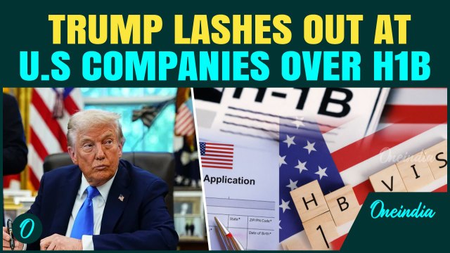 Trump HITS Out at US Tech Companies | ‘40,000 US Tech workers laid-off, replaced with H1B holders’
