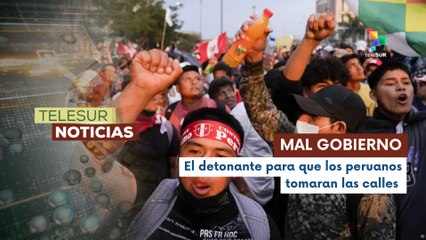 En Perú, diversos sectores sociales protestaron contra la reforma de pensiones