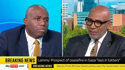 David Lammy says Palestinian state won’t happen overnight
