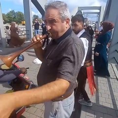 Boyabatlılar tarihi köprüde geleneği yaşattı