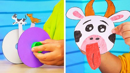 Bored at School? Make These Simple Paper Crafts! 😜📚✂️