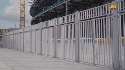 El Barça publica el estado del Camp Nou y anuncia que están cerca de volver