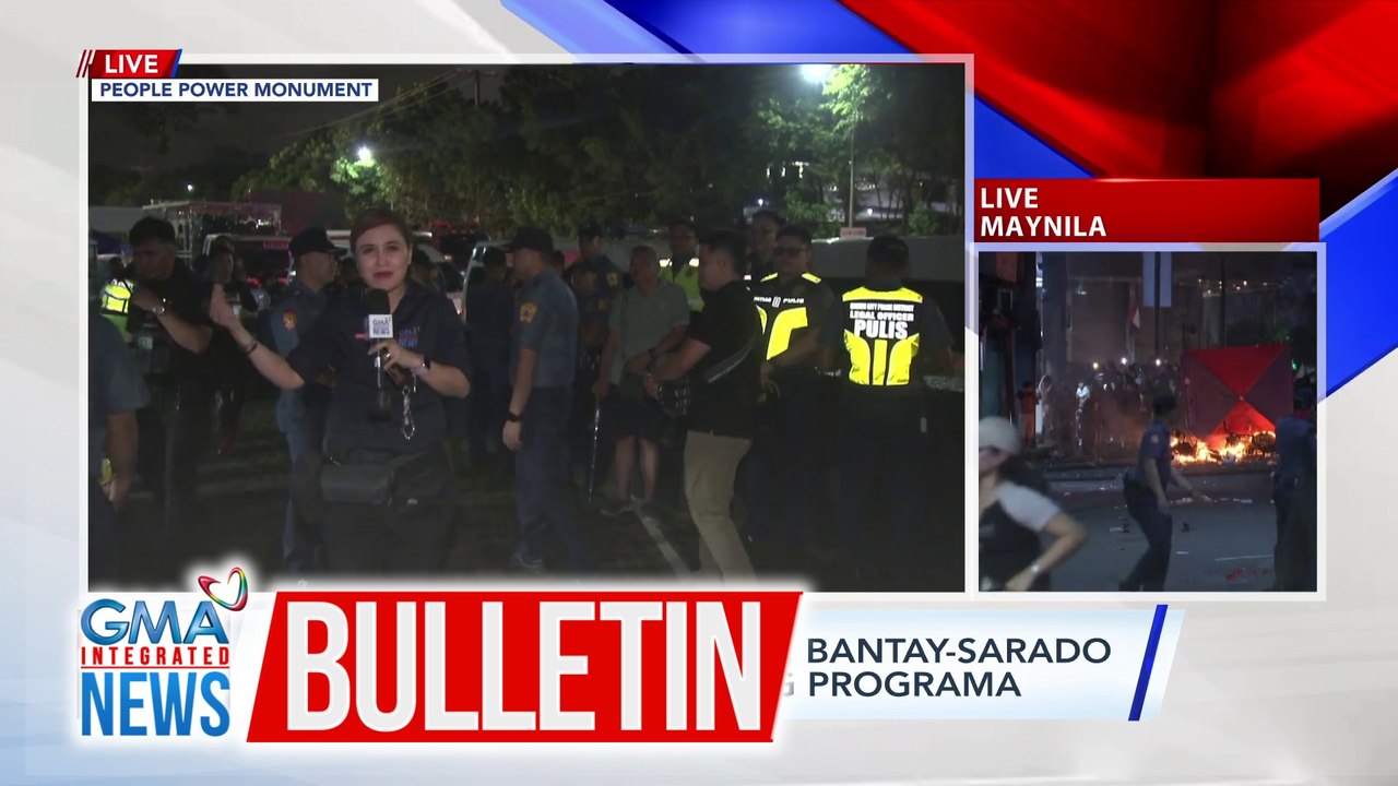 Kilos protesta sa EDSA People Power Monument, tapos na | GMA Integrated News