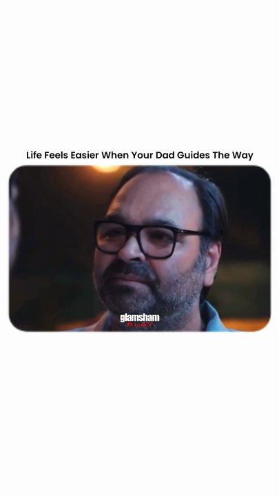 When dad’s advice hits harder than google search results 💙✨  #glamsham #bollywood #dadslove #guidance #familyfirst #lifelessons #fatherfigure #dadandme  glamsham, bollywood, dads love, guidance, family first, life lessons, father figure, dad and me
