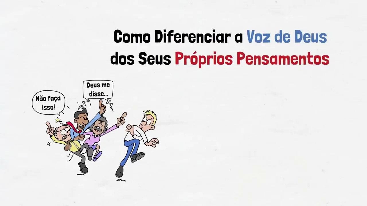 Como Diferenciar a Voz de Deus dos Seus Próprios Pensamentos