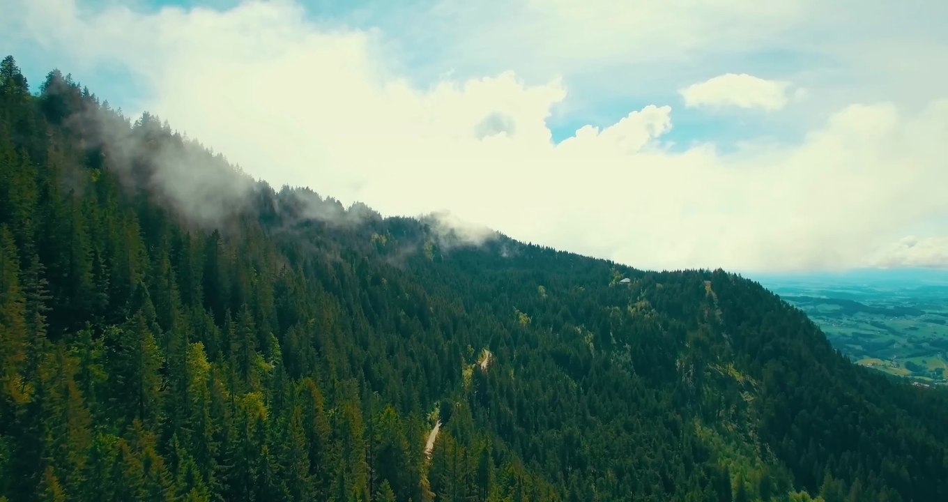 Nature Beauty of Switzerland Aerial View with Drone
